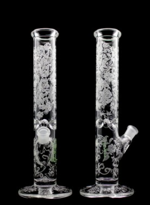 ROOR® Sandblasted 14" Straight 45mm x 5mm Floral