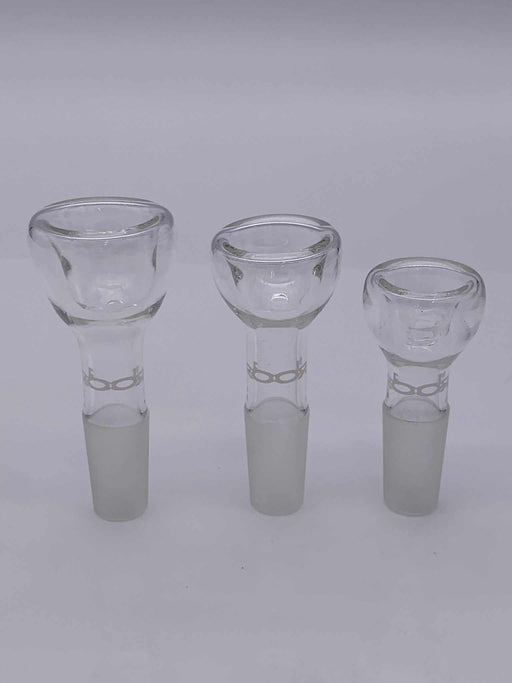 ROOR® Bubble Bowl 14.5mm glass joint in three sizes.
