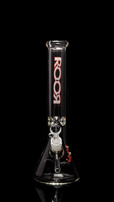 ROOR® Classic 14" Beaker 45x5mm White Red Outline