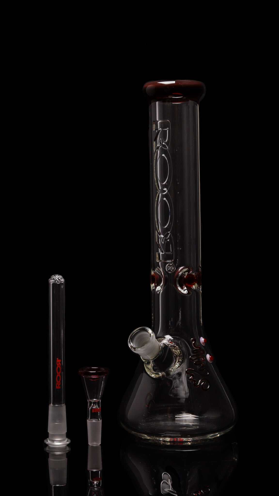 ROOR® Classic 14" Beaker 50x9mm Limited RED Edition