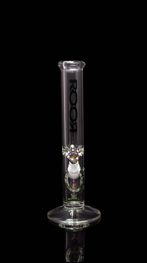 ROOR® Classic 14" Straight 50x7mm Black glass tube with Crowntini set.