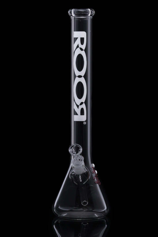 ROOR® PD Classic 18" white beaker bong 45x5mm German Schott glass with no ice pinches