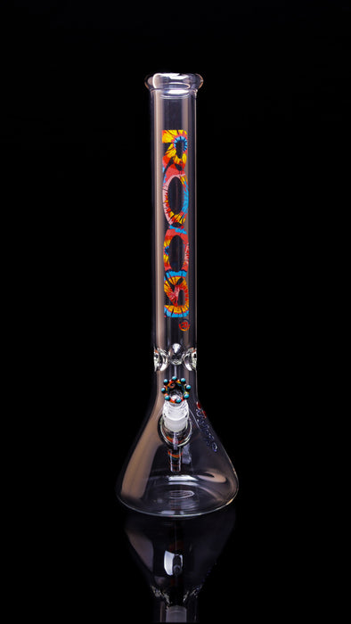 ROOR® Classic 18" Beaker 45x5mm Tie-Dye w/ Crowntini Set
