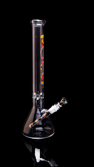 ROOR® Classic 18" Beaker 45x5mm Tie-Dye w/ Crowntini Set