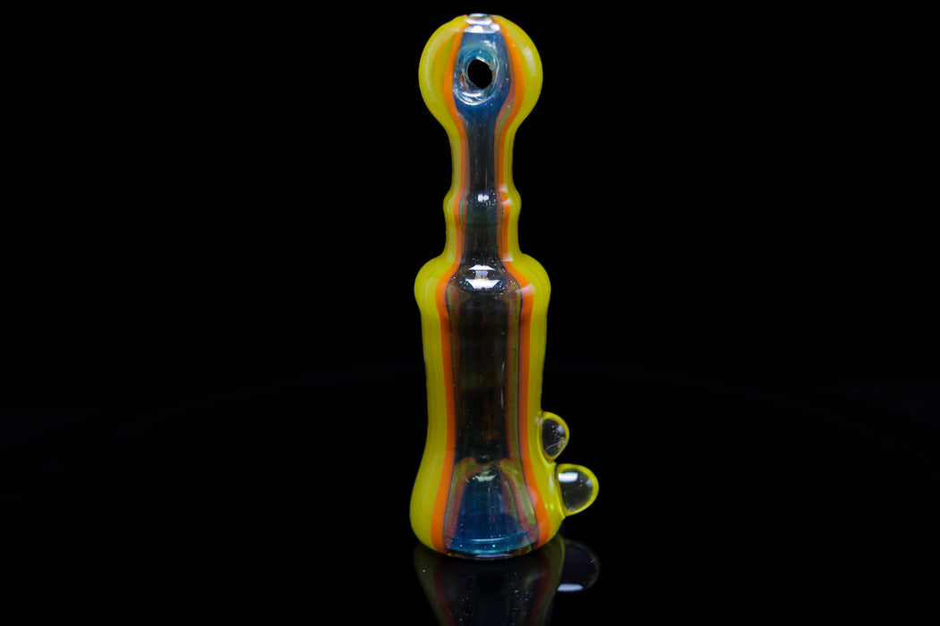 ROOR® x  SelflessGlass Collab Bell Style Chillum Dichro