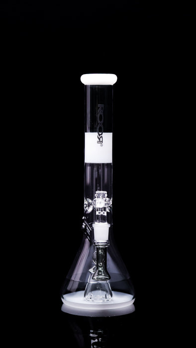 ROOR® Tech Mini Fixed 14" Beaker 45x5mm Smokey Grey & White