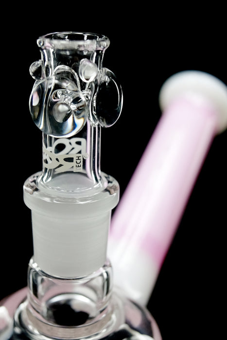 ROOR® Tech Fixed 10-Arm Tree Bubbler Pink & White Color