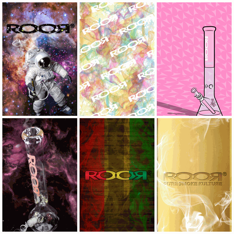 ROOR Collectible Stickers 2PK (assorted) featuring various colorful and unique designs.