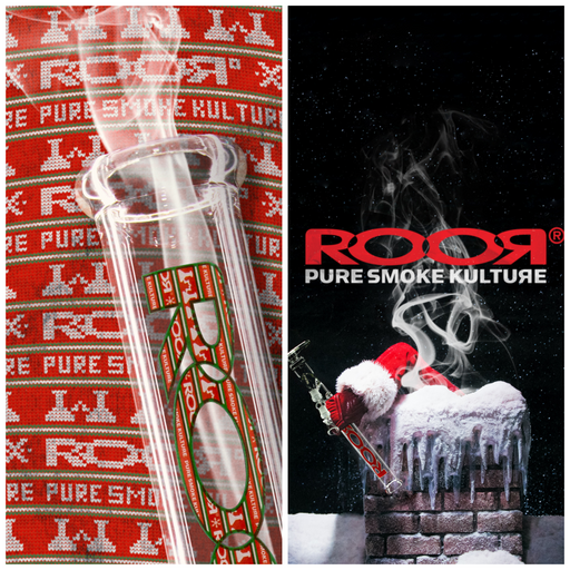 ROOR Collectible Stickers 2PK (assorted) showing unique handcrafted designs against a festive backdrop.