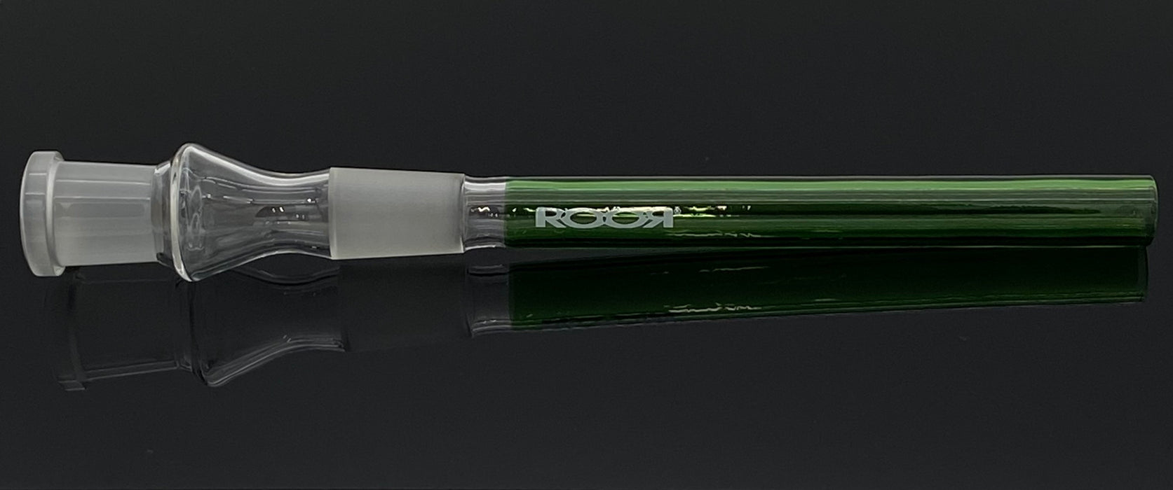 ROOR® Classic Style Open-Ended Downstem Green 5½”