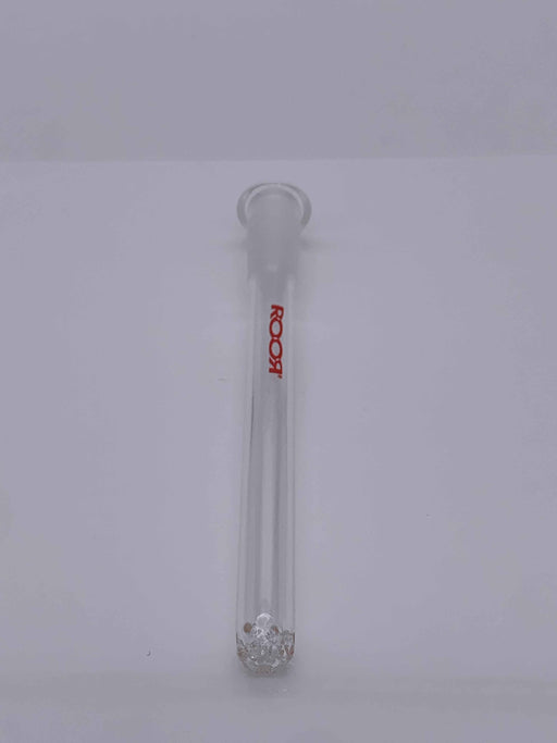 ROOR 13-hole diffused low-profile glass downstem with red decal straight 18.8mm to 14.5mm reducing size 5.5 inches