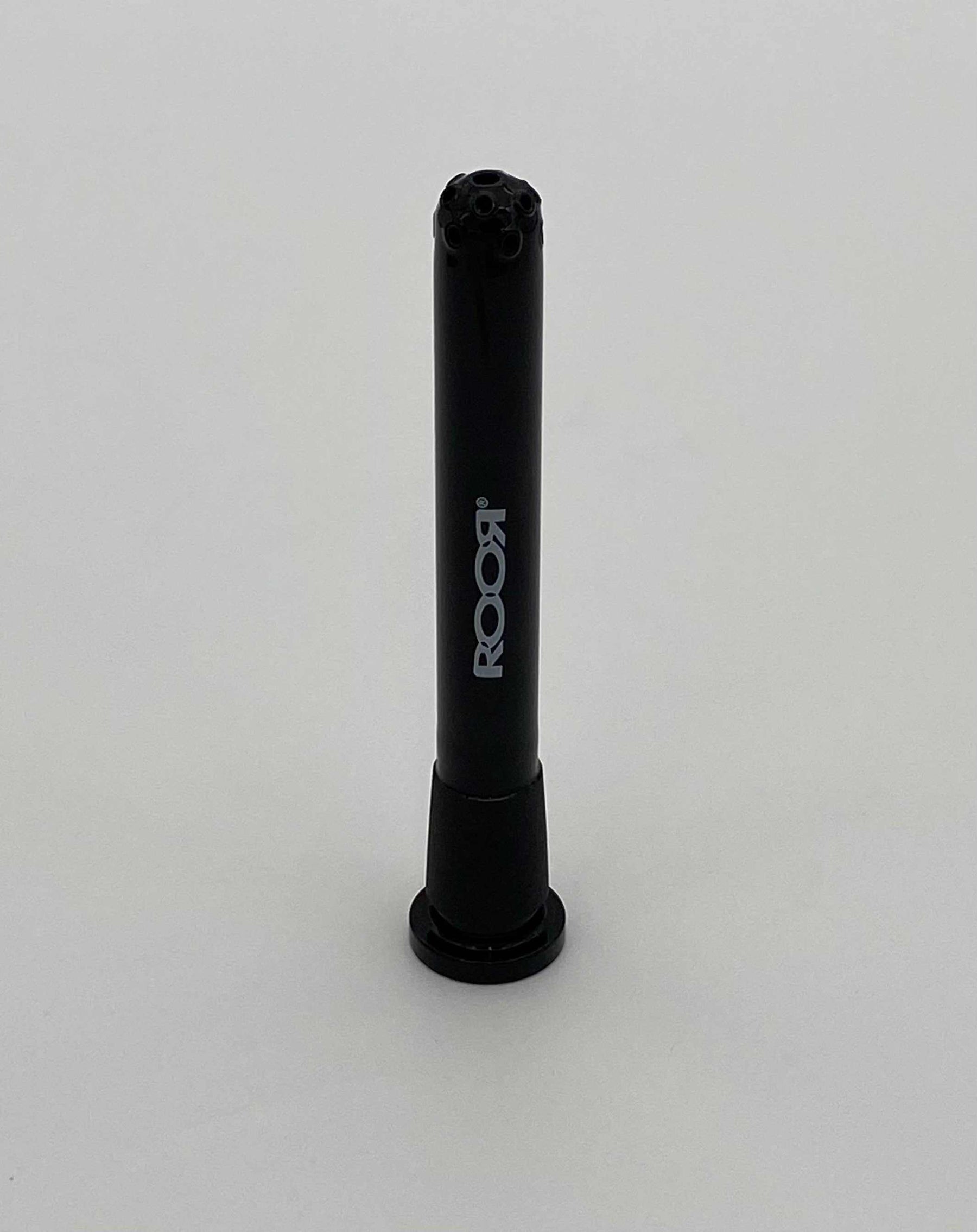 ROOR® 13-hole diffused black downstem, low-profile, 3¾ inch.