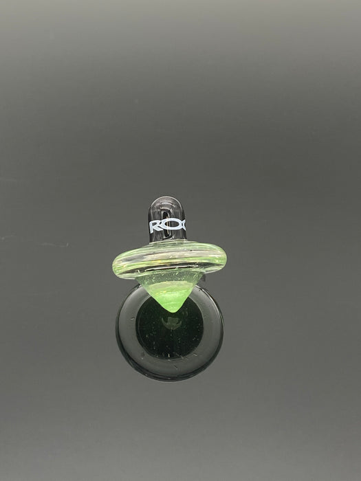 ROOR® Glass Spinning Top 2 -Tone Color Carb Cap