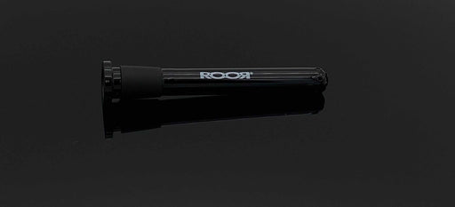 ROOR® 13-hole diffused low-profile downstem in full black, 3¾ inches.