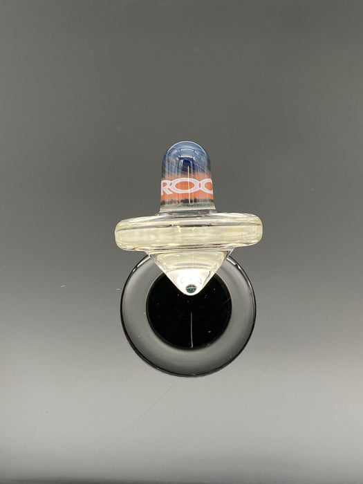 ROOR® Glass Spinning Top Worked Color Carb Cap