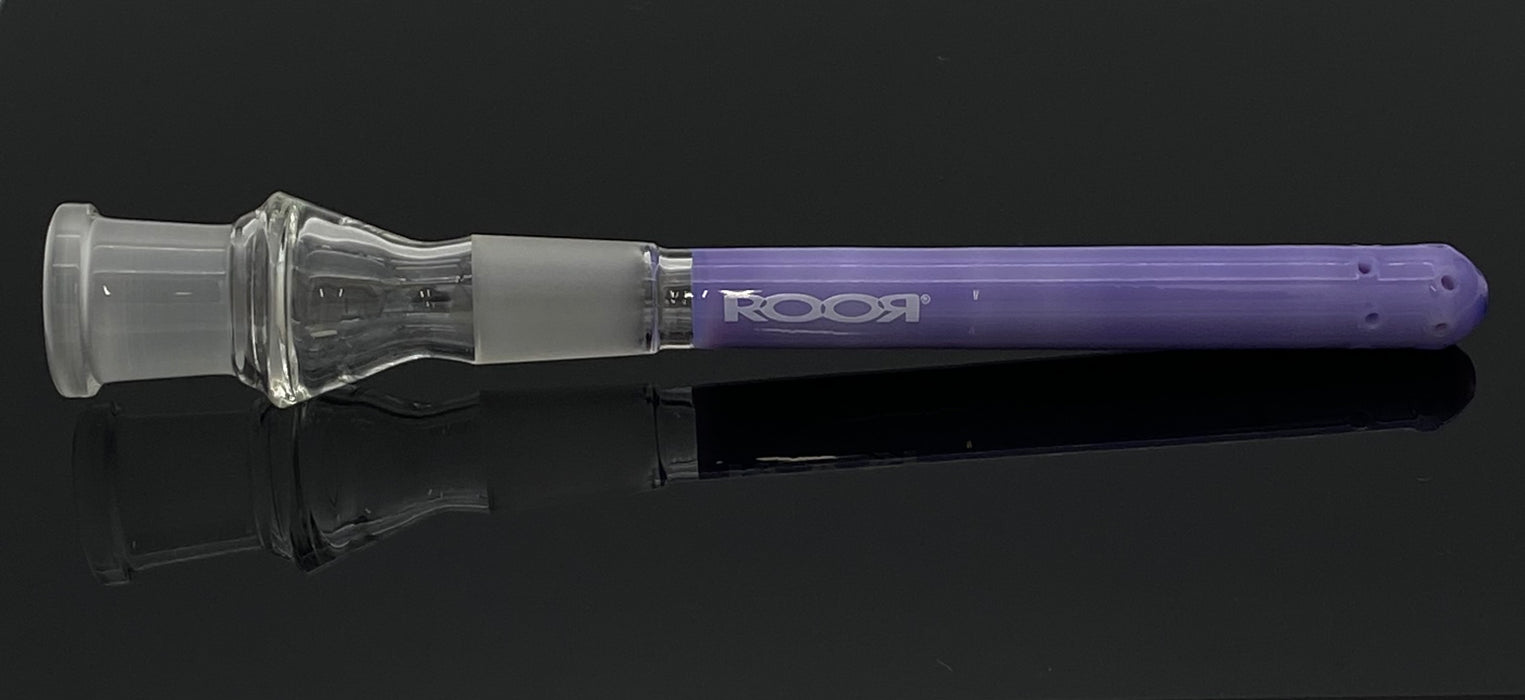 ROOR® 13-Hole Diffused Classic Style Downstem Purple 4¾”