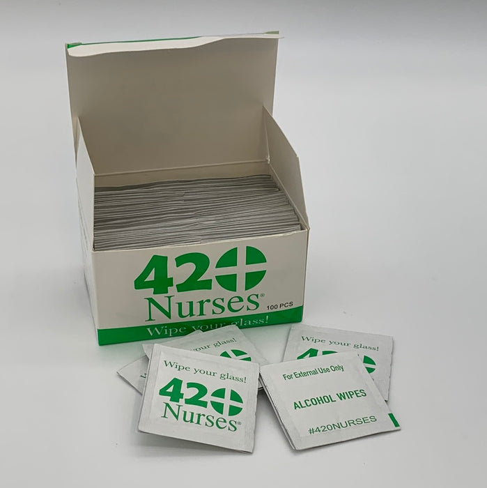 420Nurses® Alcohol Prep Pad Wipes